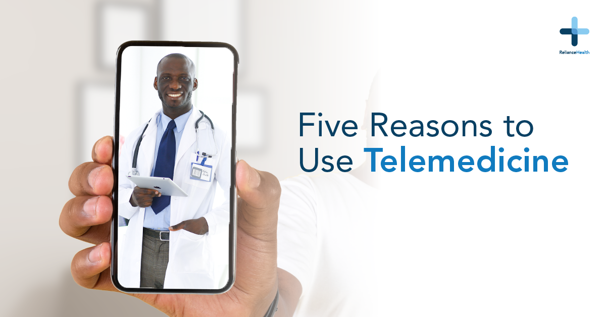 Five reasons to use telemedicine.