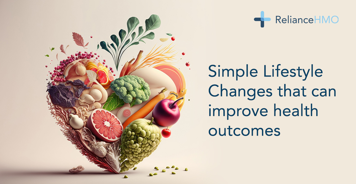 Simple Lifestyle Changes that can improve health outcomes.
