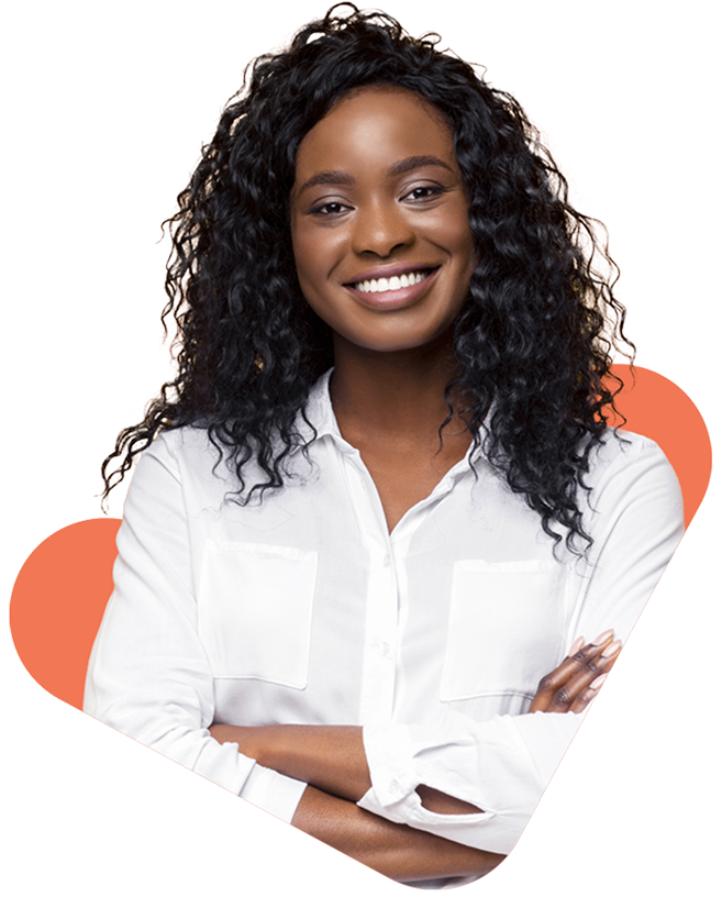 Femme Sénégalaise souriante